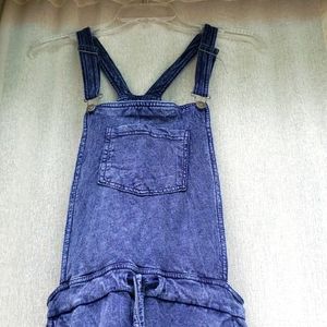Denim jeans overall rompers the insta trend chill overalls